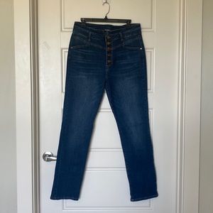 NWOT high Waisted bootcut jeans